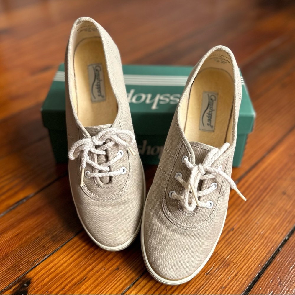 Vintage 00s Grasshoppers Skiff Stone shoes w orig box 7M